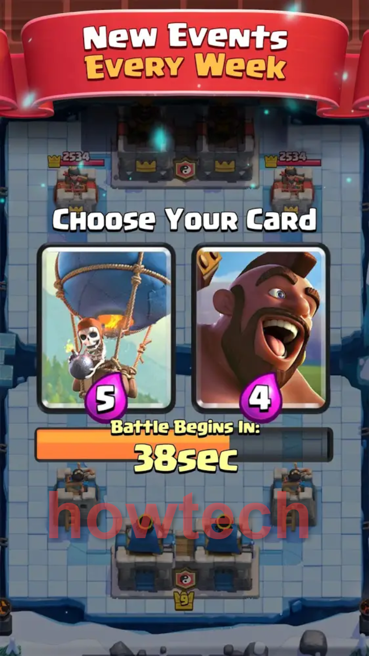 تحميل لعبة clash royale