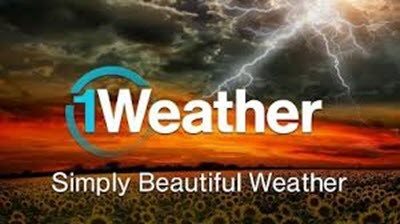 تحميل برنامج 1weather للاندرويد لمعرفة احوال الطقس غدا و اليوم