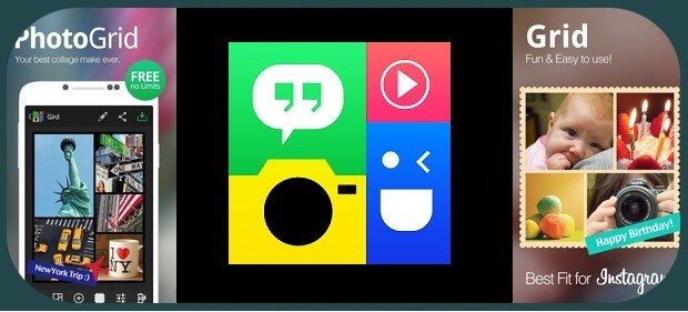 تحميل تطبيق Photo Grid تعديل الصور و دمج صور الاندرويد