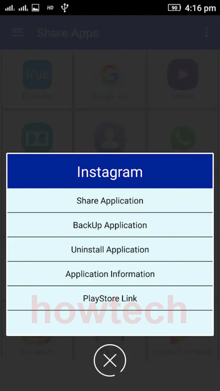 مميزات تطبيق share apps للاندرويد