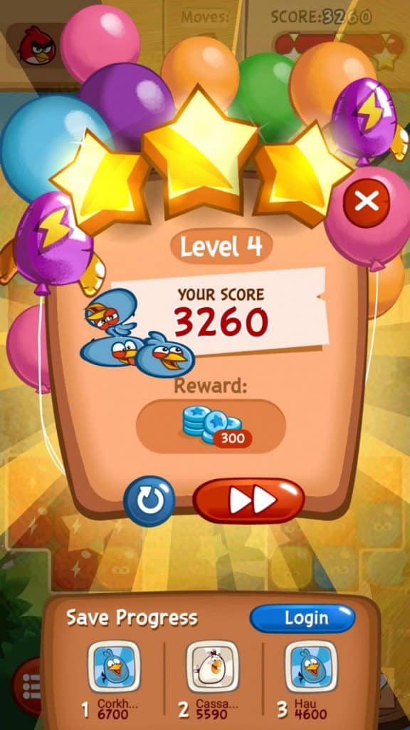 شرح لعبة  Angry Birds Blast