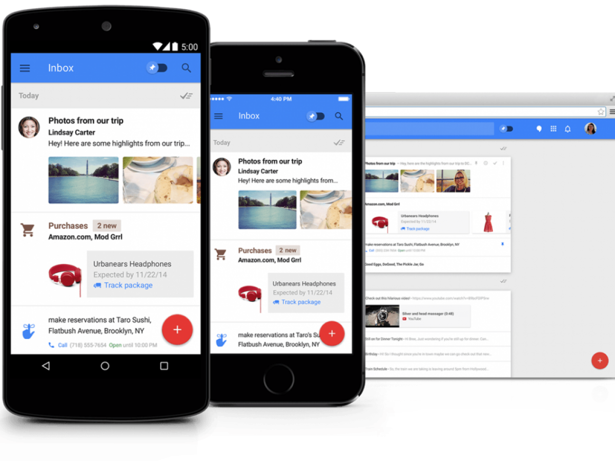 تحميل تطبيق جوجل انبوكس Inbox Gmail لهواتف آيفون و أندرويد كيف تقني