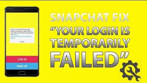 حل مشكلة فشل تسجيل دخول سناب شات و تعليق تطبيق Snapchat كيف تقني