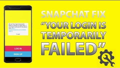 حل مسكلة فشل تسجيل دخول سناب شات و تعليق تطبيق snapchat