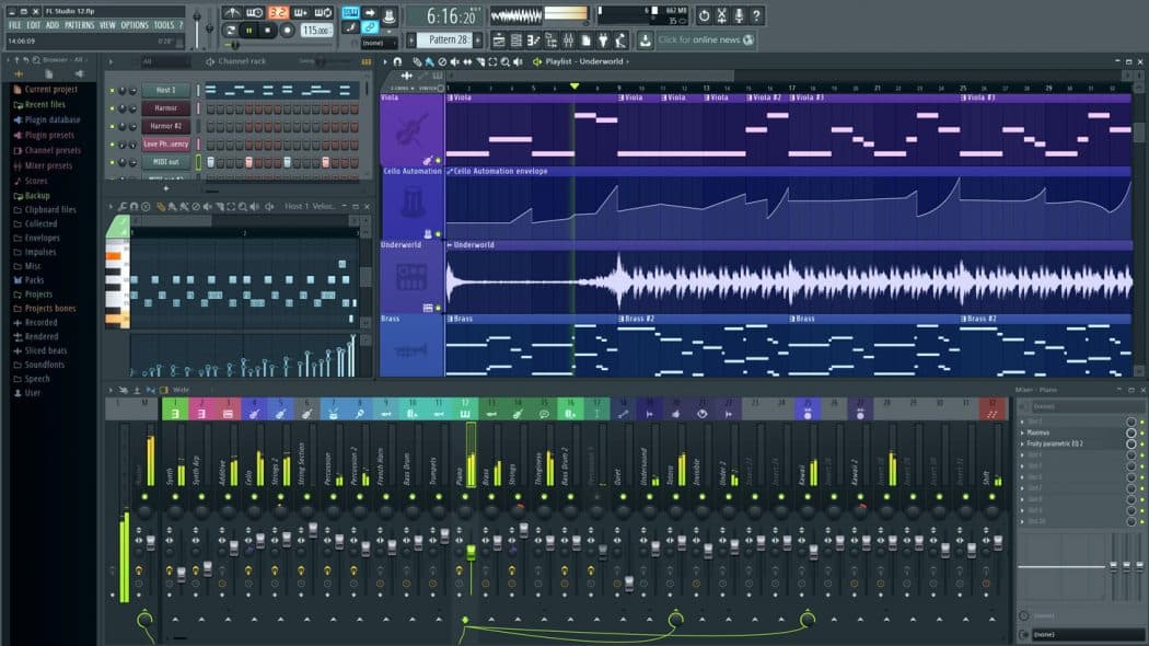 تسجيل مباشر من برنامج FL Studio