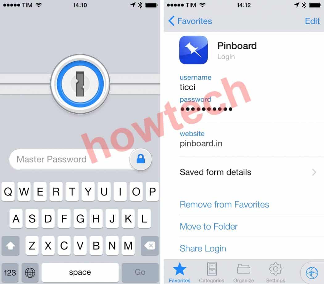 حفظ كلمات المرور تطبيق 1password 