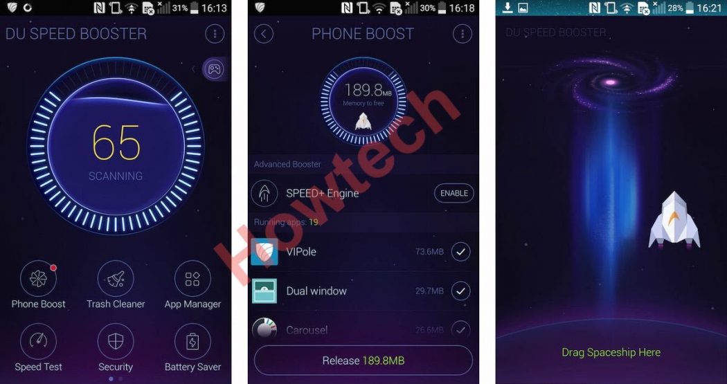 تحميل برنامج مسرع الاندرويد DU Speed Booster 