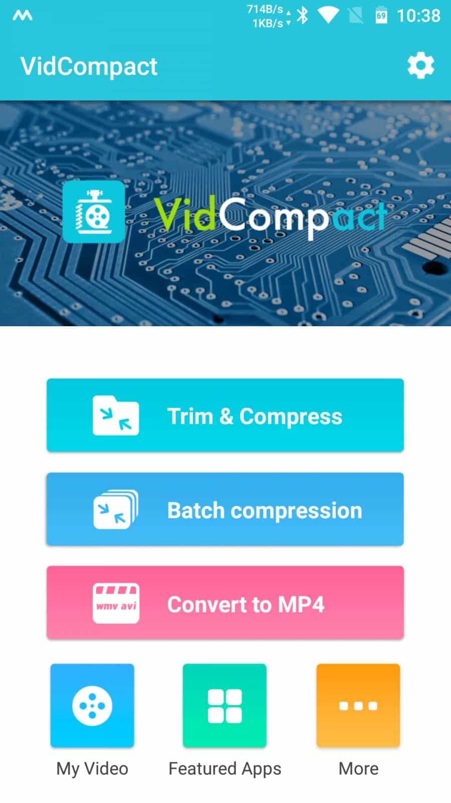 خيارات vidcompact