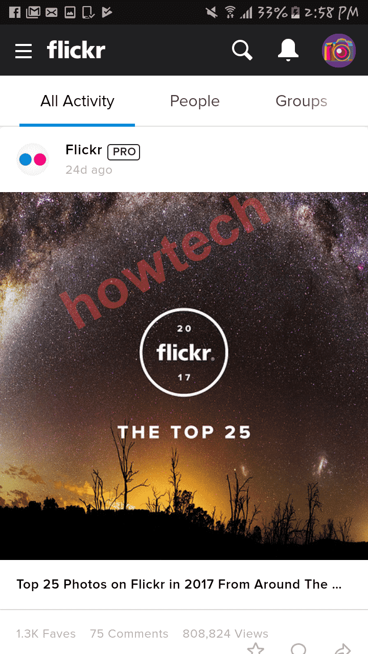 تعرف على اهم مميزات برنامج flickr