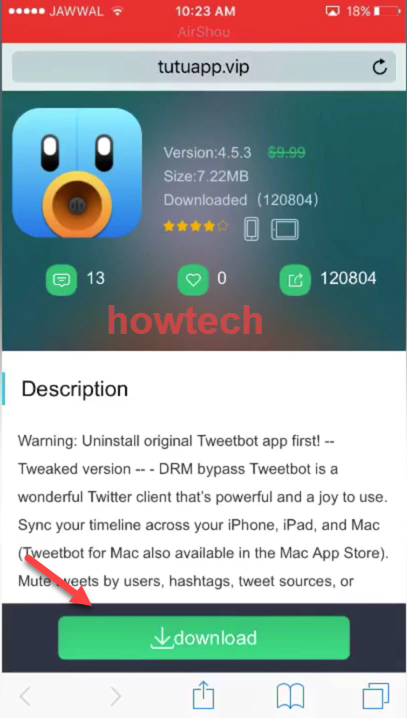 download tweetbot from tutuapp