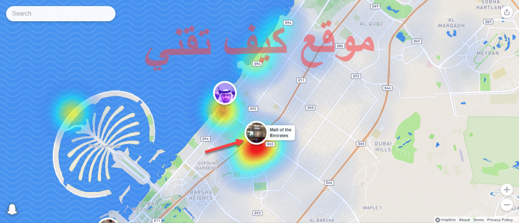 snap maps web