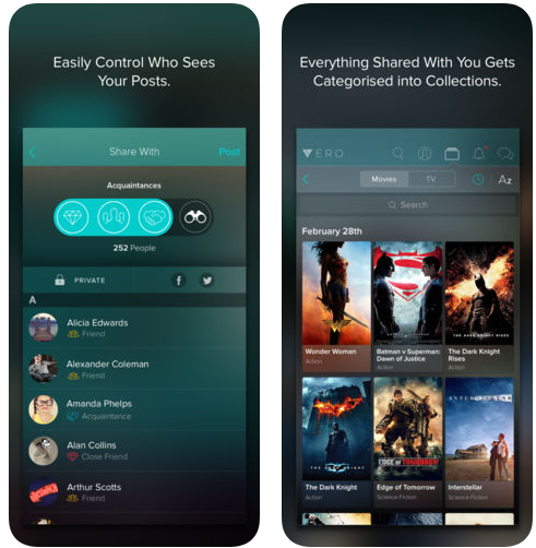 مميزات الشبكة الاجتماعية الشهيرة Vero