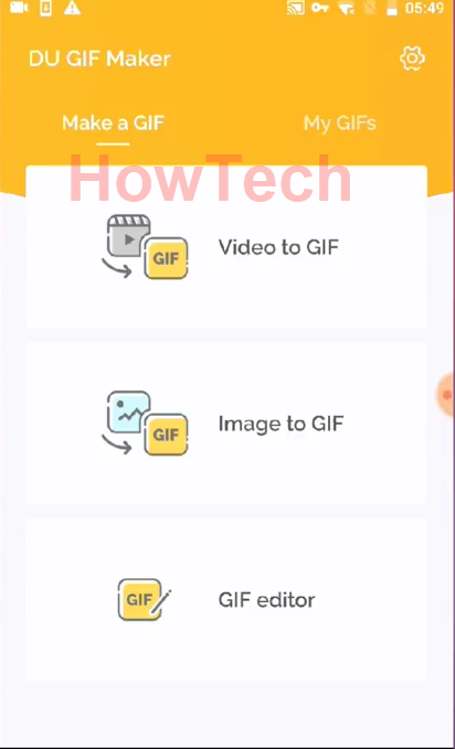 مميزات برنامج DU GIF Maker