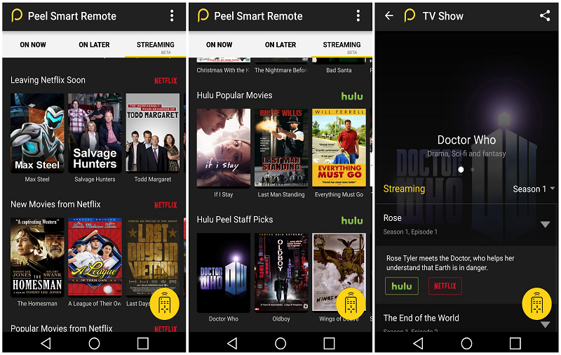 تطبيق كنترول للتلفزيون تحميل peel smart remote