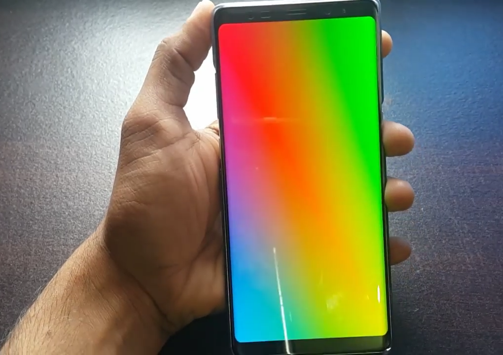 تفعيل screen saver جلاكسي s9