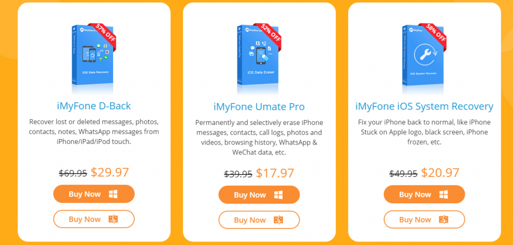 تطبيقات iMyFone