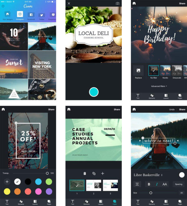 تطبيق Canva