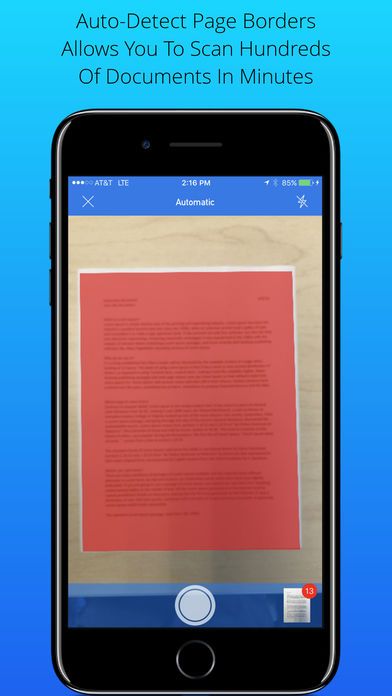 تحويل الصور إلى ملفات PDF ، Scan My Document - PDF Scanner