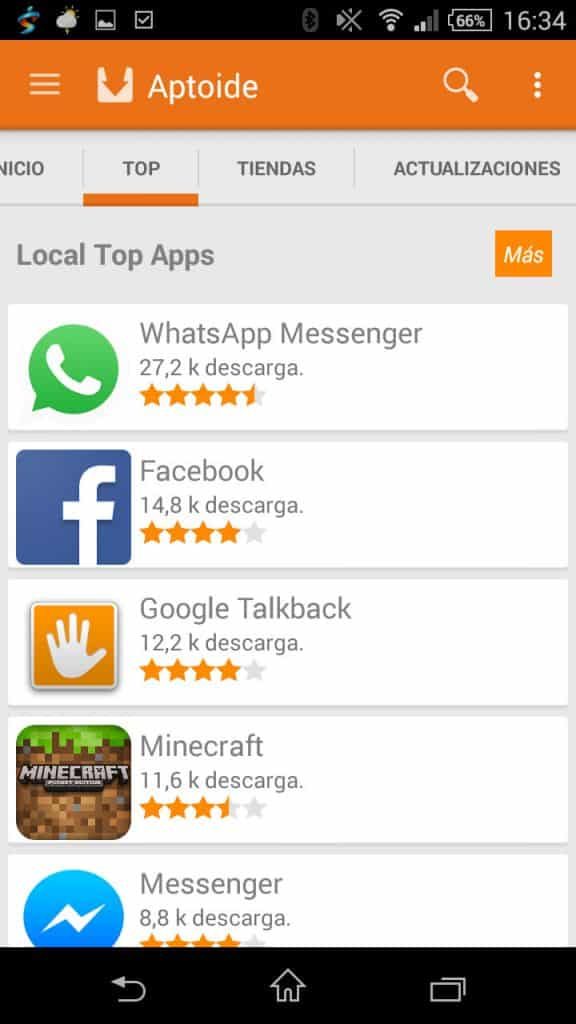 Aptoide , ابتويد