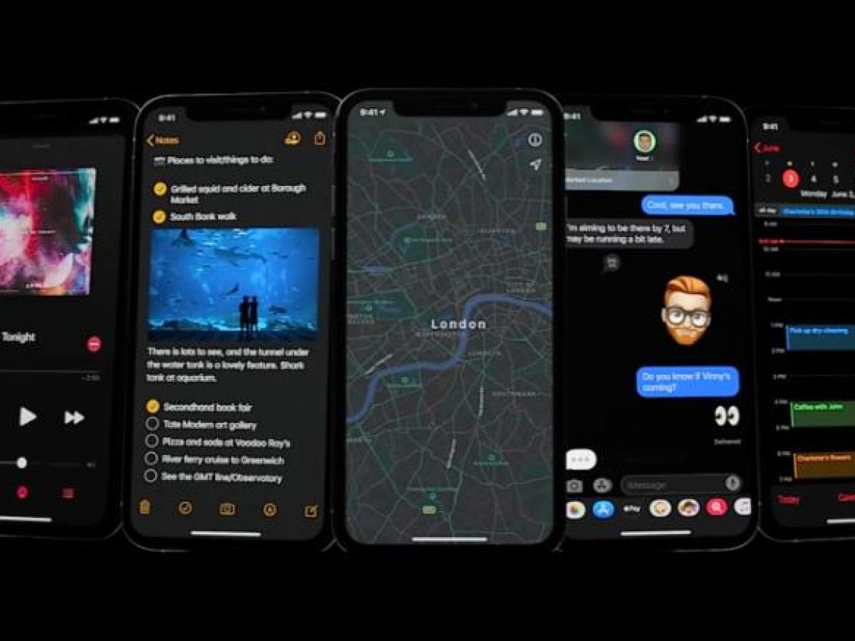 كل شيء عن الوضع الداكن أو الوضع الليلي في Ios 13 على آيفون و آيباد كيف تقني